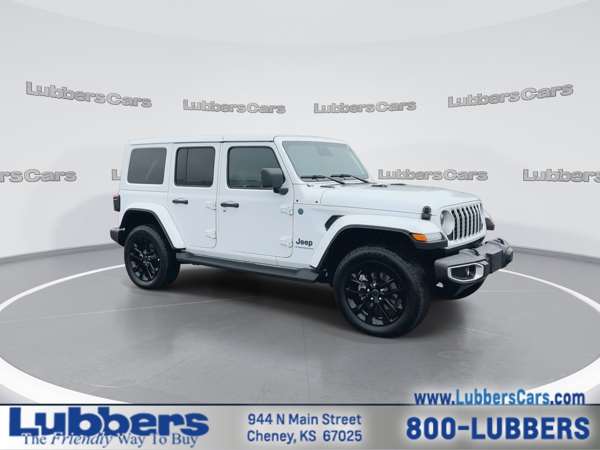 Used 2025 Jeep Wrangler 4xe Sahara 4XE with VIN 1C4RJXP66SW585478 for sale in Cheney, KS
