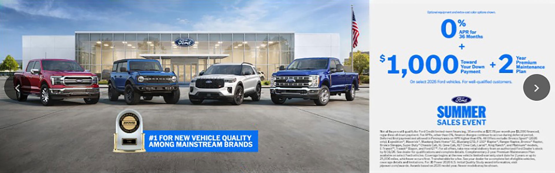 Ford Summer Sales Event